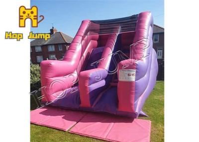 China Double Stitched Inflatable Dry Slide Jumping Castle For Home EN71 for sale