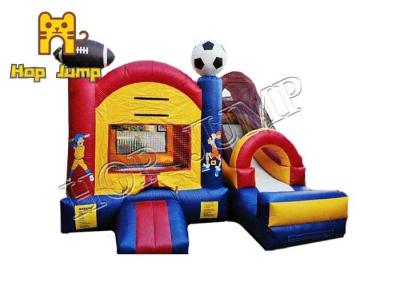China Amusement Park 15x15 Commercial Bounce House With Ball Pit for sale