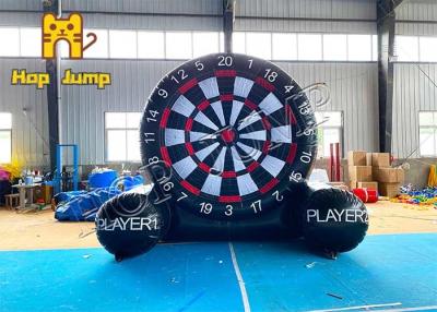 China Quadruple Stitching Inflatable Sport Game UV Protective Inflatable Kickball Dartboard for sale