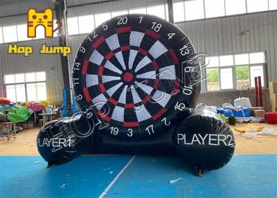 China Child Giant Inflatable Soccer Darts Board With Free Ball Set EN14960 for sale