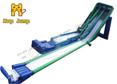 China Double Lane Inflatable Water Slide TUV Blowers Pvc Outdoor Game Toy Slide for sale