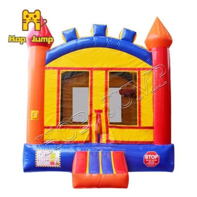 China Reusable Wedding Kids Inflatables 0.55mm Pvc Bouncy Castle With Pool for sale