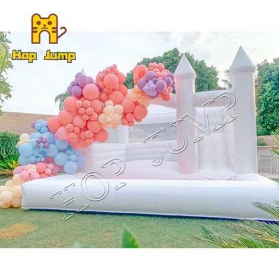 China Weddig Use Inflatable Bounce House Combo For Party Customized White Color for sale
