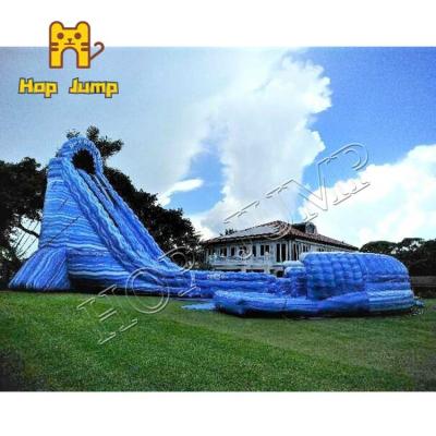 China 14ft  Inflatable Dry Slide Fun Slide Hop Jump Outdoor Entertainment for sale