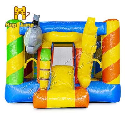 China Giraffe Bouncy Castle Inflatable Bounce Jumping House Colorful Kids Bounce House for sale