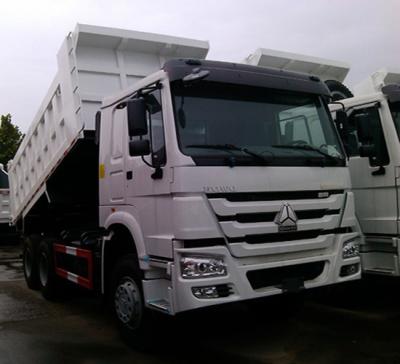 중국 팁 주는 사람 덤프 트럭 SINOTRUK HOWO 10-25 입방 미터 짐 25-40tons, ZZ3257N3847A 판매용