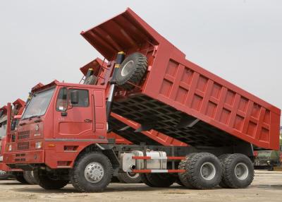 Chine Le bas camion à benne basculante lourd de verseur de consommation de carburant 6×4, 10 roulent le camion à benne basculante à vendre