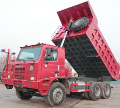 Chine Camion à benne basculante de rouleur du camion à benne basculante de verseur de mine de charbon/SINOTRUK HOWO70 Dix à vendre