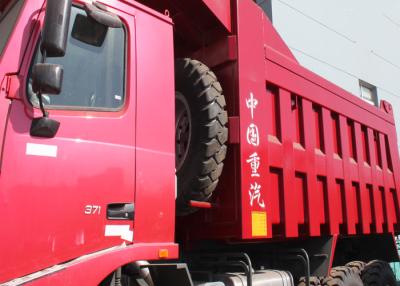 China Camión volquete del volquete de la construcción de la hidroelectricidad, camiones volquete de la explotación del cabón de SINOTRUK en venta