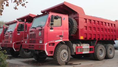 China Altos camiones volquete de la mina de carbón de la capacidad de carga SINOTRUK 70 toneladas con el SGS en venta