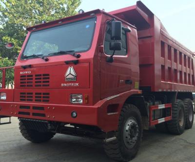 China Colored SINOTRUK HOWO 6x4 Dump Truck / HOWO Tipper Truck For Mining for sale