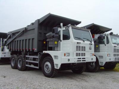 China 70 Tons Tipper Dump Truck SINOTRUK HOWO70 Mining LHD 6X4 420HP for sale