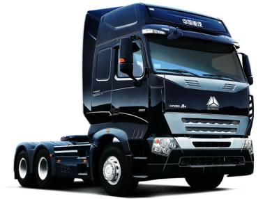 China A7 Tractor Truck LHD 6X4 Euro 2 371 HP With Power Assisted Hydraulic Steering for sale