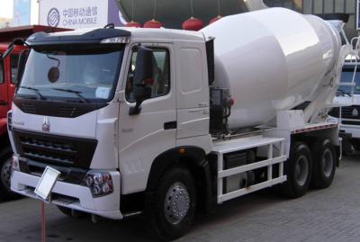 China Camión concreto 10CBM 371HP 6X4 LHD de la bomba del equipo A7 del mezclador concreto en venta