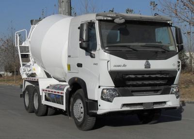 China 336HP 6X4 LHD A7 Concrete Mixer Truck 9CBM , Wear Resistant Tank Cement Truck Mixer for sale