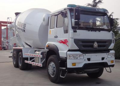 China Mobile Truck Mounted Concrete Mixer 290HP 6X4 LHD for sale