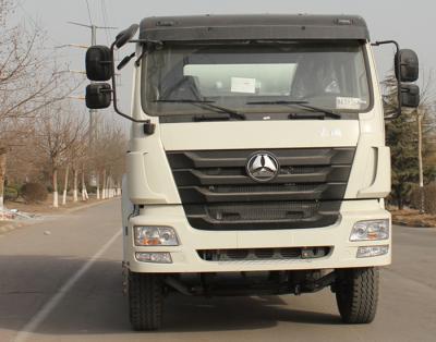中国 建築現場のトラックミキサのトラックのトレーラーによって取付けられるトラックミキサ 販売のため