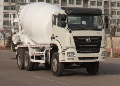 China Mobile Semi Cement Mixing Equipment Concrete Mixer Truck 10CBM 290HP for sale