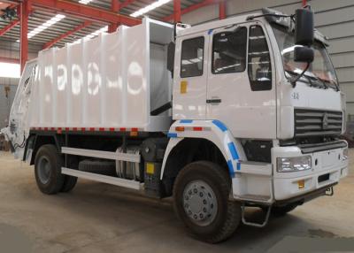 China 10CBM comprimiu o caminhão da recolha de lixo, veículo da coleção de recusa de LHD 4X2 à venda