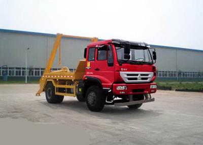 China Eco Friendly Garbage Collection Truck , Swing Arm Food Waste Collection Vehicles for sale