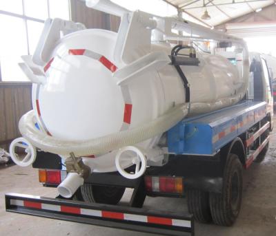 China High Pressure Vacuum Pump Sludge Truck For Muddy Water Sanitation Vehicles for sale