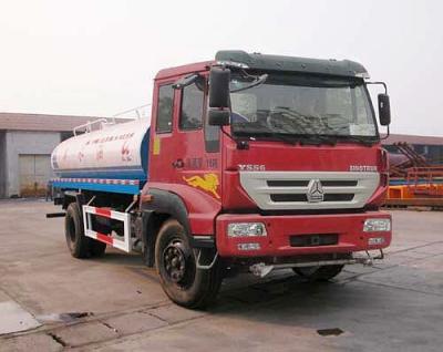 China Tankwagen SINOTRUK 10CBM, Water Vervoerende Vrachtwagens van het weg de Spoelende Water Te koop
