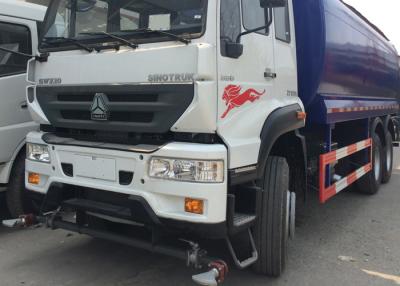 China High Pressure Water Tank Truck With Pneumatic Control / Manual Control System for sale