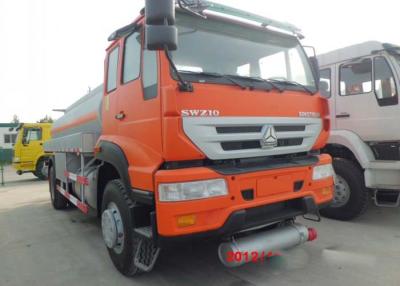 China Camión del tanque de aceite de SINOTRUK 8-12CBM para el transporte 4X2 LHD Euro3 190HP del aceite en venta