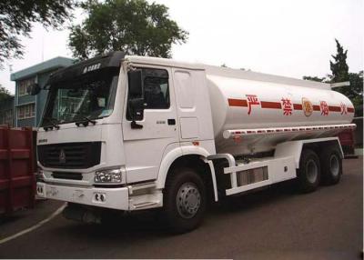 China Fuel Oil Tank Truck 20 Tons , 6X4 LHD Euro2 290HP Mobile Fuel Trucks for sale