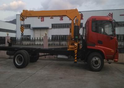 China LHD 4X2 Truck Mounted Boom Crane 3.2 Ton SINOTRUK ZZ1127G4215C1 for sale