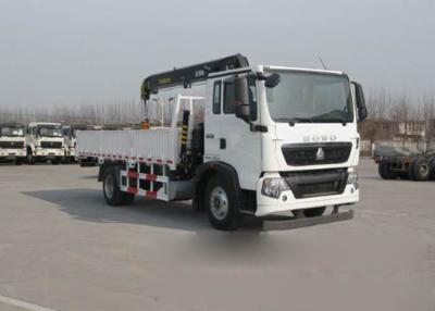 China Small Truck Mounted Cranes 5-10 Tons HIAB , Knuckle Boom Crane Truck for sale