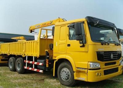 China High Performance Telescoping Boom Truck Mounted Crane 6X4 290HP 14.5m Lifting Height for sale