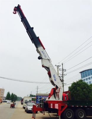 China SINOTRUK Truck Mounted Knuckle Boom Cranes 25 Tons for sale