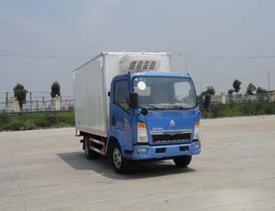 China High Temperature Stability 20CBM Refrigerated Van Truck For Frozen Foods for sale