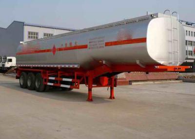 China Carbon Steel Tanker Heavy Duty Semi Trailer Truck For Storage / Carrying Oils for sale