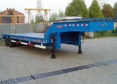 China Transport 2 Axles 45 Tons 13m Heavy Equipment Trailer Truck With Low Bed for sale