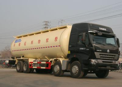 Chine Haute remorque 371HP 8X4 LHD 36-45CBM de bateau-citerne de camion de ciment en vrac de sécurité à vendre