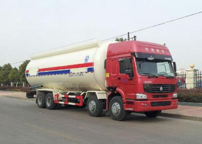 China Semi Bulk Cement Truck With 4 Stroke Electronic Fuel Injection Diesel Engine for sale