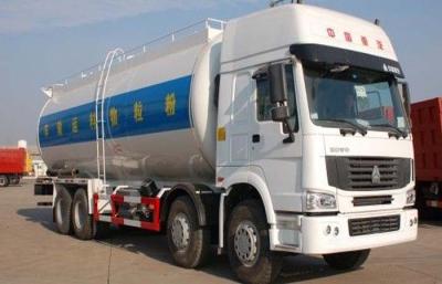 China SINOTRUK HOWO Bulk Cement Truck 371HP 8X4 RHD 36-45CBM  ZZ1317N4667W for sale