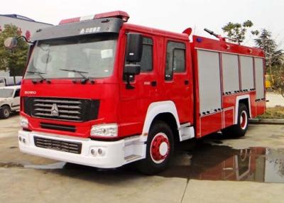 China Mine Dust Fire Tender Vehicle / Modern Fire Trucks 15-20CBM LHD With ISO for sale