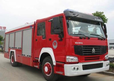 China Water Tank Emergency Fire Department Trucks 12CBM LHD 290HP With Anti Slip Handrails for sale
