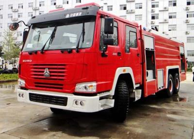 Κίνα Σύγχρονα πυρκαγιά και οχήματα διάσωσης SINOTRUK HOWO που ψεκάζουν τον εξοπλισμό φορτηγών προς πώληση
