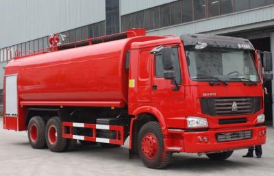 China 6X4 LHD-de Vrachtwagen van de Tankerbrand/de Vrachtwagen van de Brandweerkorpsladder/Industriële Brandvrachtwagens Te koop