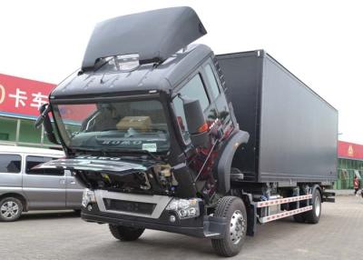 China Semi Trailer Cargo Van Truck SINOTRUK HOWO 16-20 Ton 4X2 van LHD 290HP Te koop