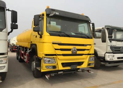 China HOWO High Efficiency Water Tank Truck With High Low Level Spraying for sale