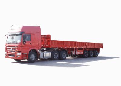 China Side Wall Semi Trailer Dump Truck 30-60Tons 13-16m SINOTRUK INTERNATIONAL for sale