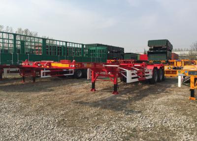 China Tractor remolque esquelético del camión de remolque del transporte de contenedores semi en venta