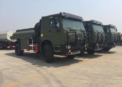 China Los chasis conducen el camión del tanque móvil de aceite para la entrega 266 HP - 420 cabina del combustible de HP 2 en venta