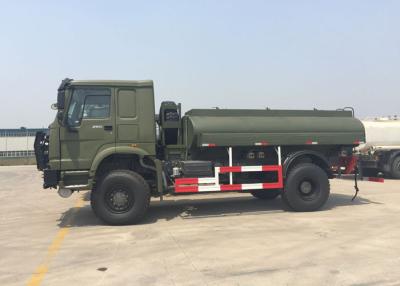 China Gasoline Transporting Oil Tank Truck / Petroleum Tanker Trucks 4X4 LHD SGS Approved for sale