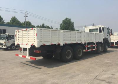 China caminhão da carga de 8X4 RHD toneladas de alta segurança 336HP de 30 - 60 Euros 2 para a indústria logística à venda